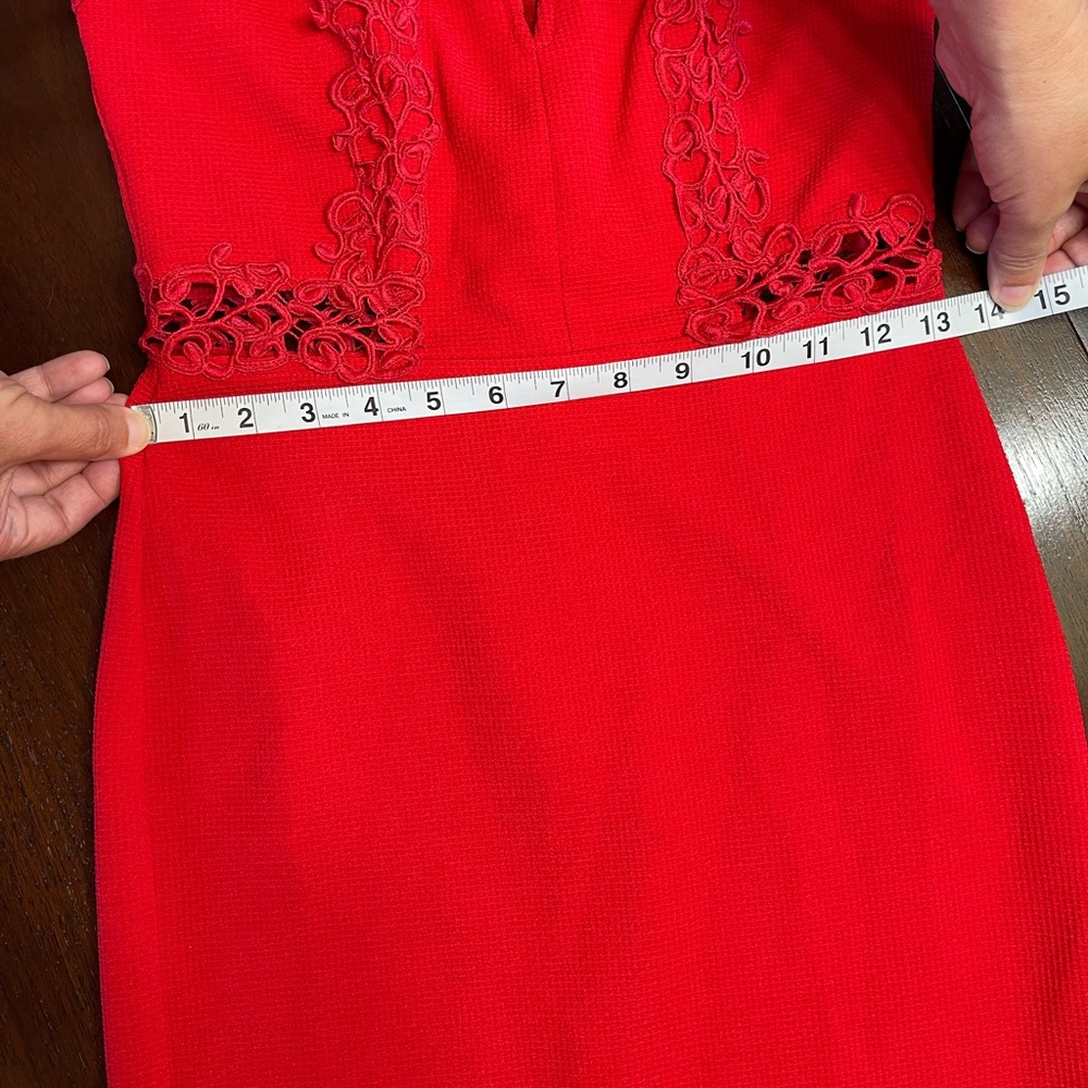 NWT Gianni Bini ‘Crazy in Love’ Scarlet Red Sweetheart Strapless Gown - Sz XS - Picture 9 of 14